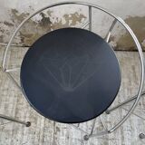 Set of 5 “silver moon” high stools Pascal Mourgue