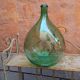 Demijohn old bubbled glass - 15 liters - height 42 cm ( c)