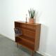 Noten fineer boekenkast LP kast met legplanken nr. 2