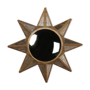 Miroir convexe étoile 33,5cm