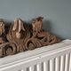 Old oak pediment