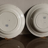 Set of 5 iron earth dishes