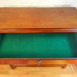 Low antique 19th century mahogany buffet