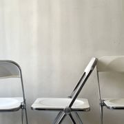 4 Chaises pliantes Plia de Giancarlo Piretti édition Castelli, design 1970