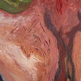 Abstract painting of a figure under the sun - 1 of 2