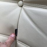 100% authentic Ligne Roset Togo 1.2z & hoek in Beige leather