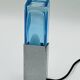 Space Age Glass Block Lamp Murano 1970