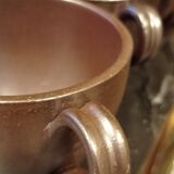 11 bowls of Noron cider from Turgis pottery