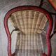Ensemble table et fauteuil en rotin enfants