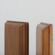 Serre-livres en bois style années 60, lot de 2