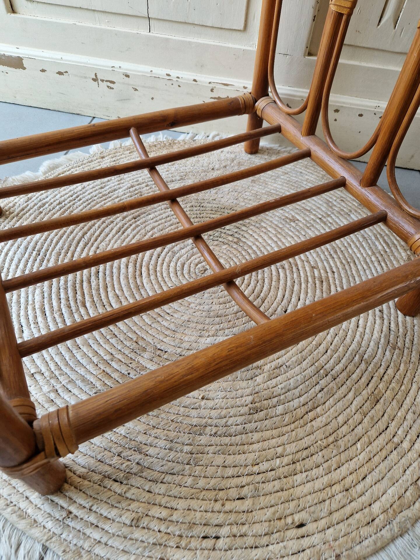 Occasional Coffee Table in Rattan