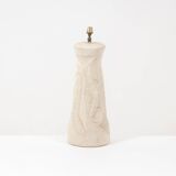 Carved stone lamp. 1970s.