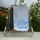 Vintage double-sided plexiglass mirror from the 60s/70s