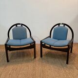 Pair of Baumann Argos armchairs