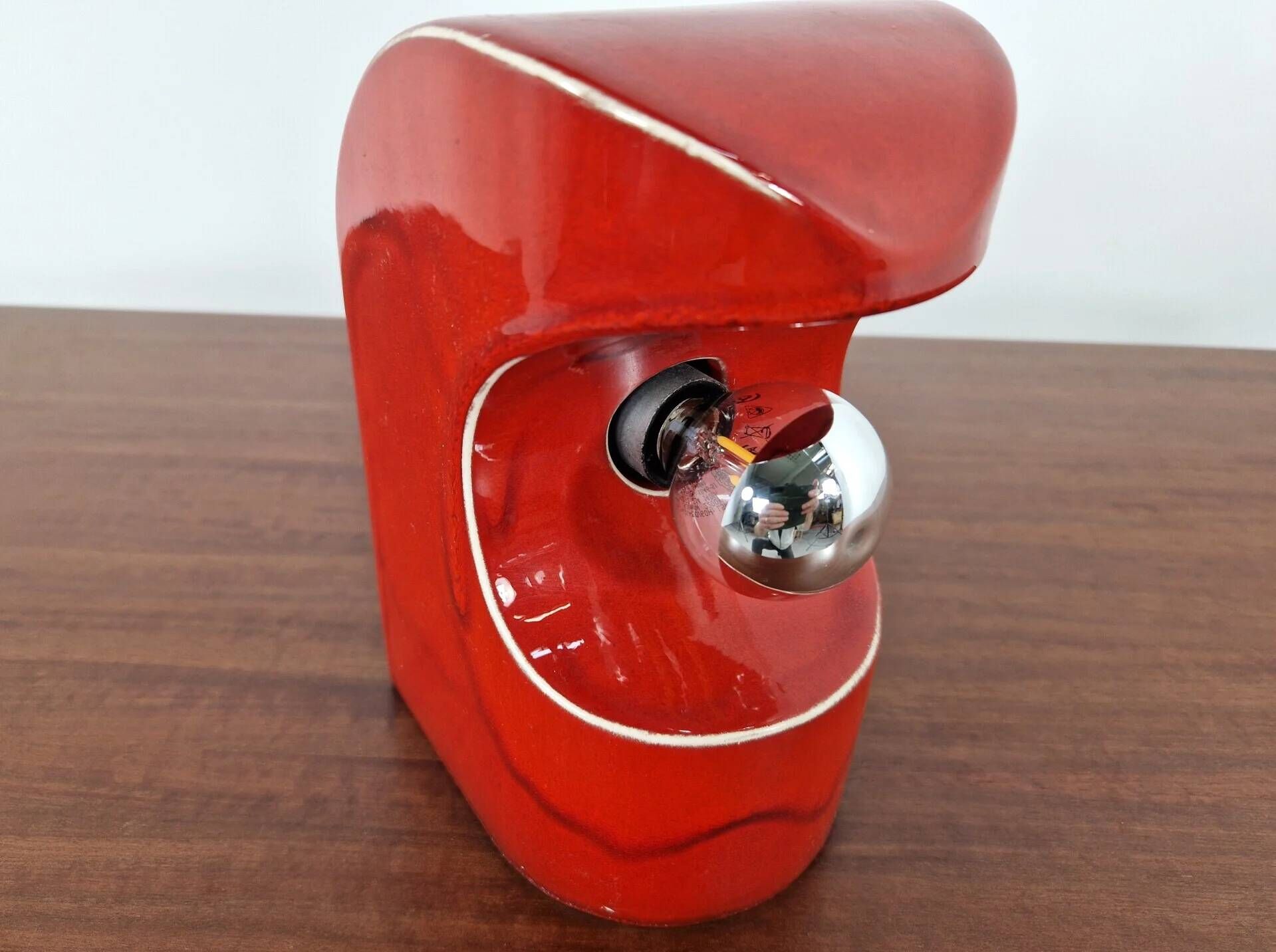 Ceramic table lamp | Space Age 1970s