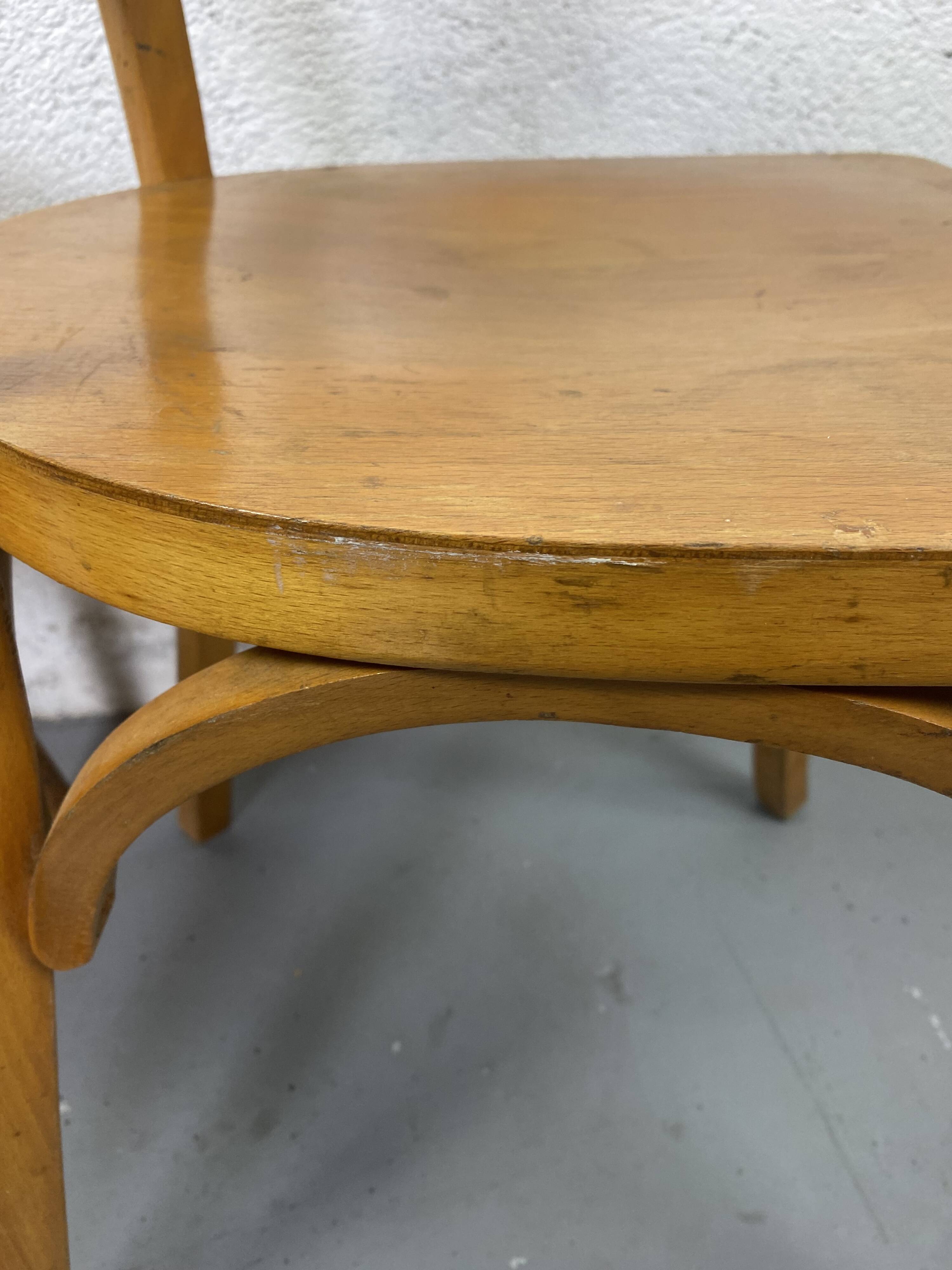 Mismatched bistro chair x2