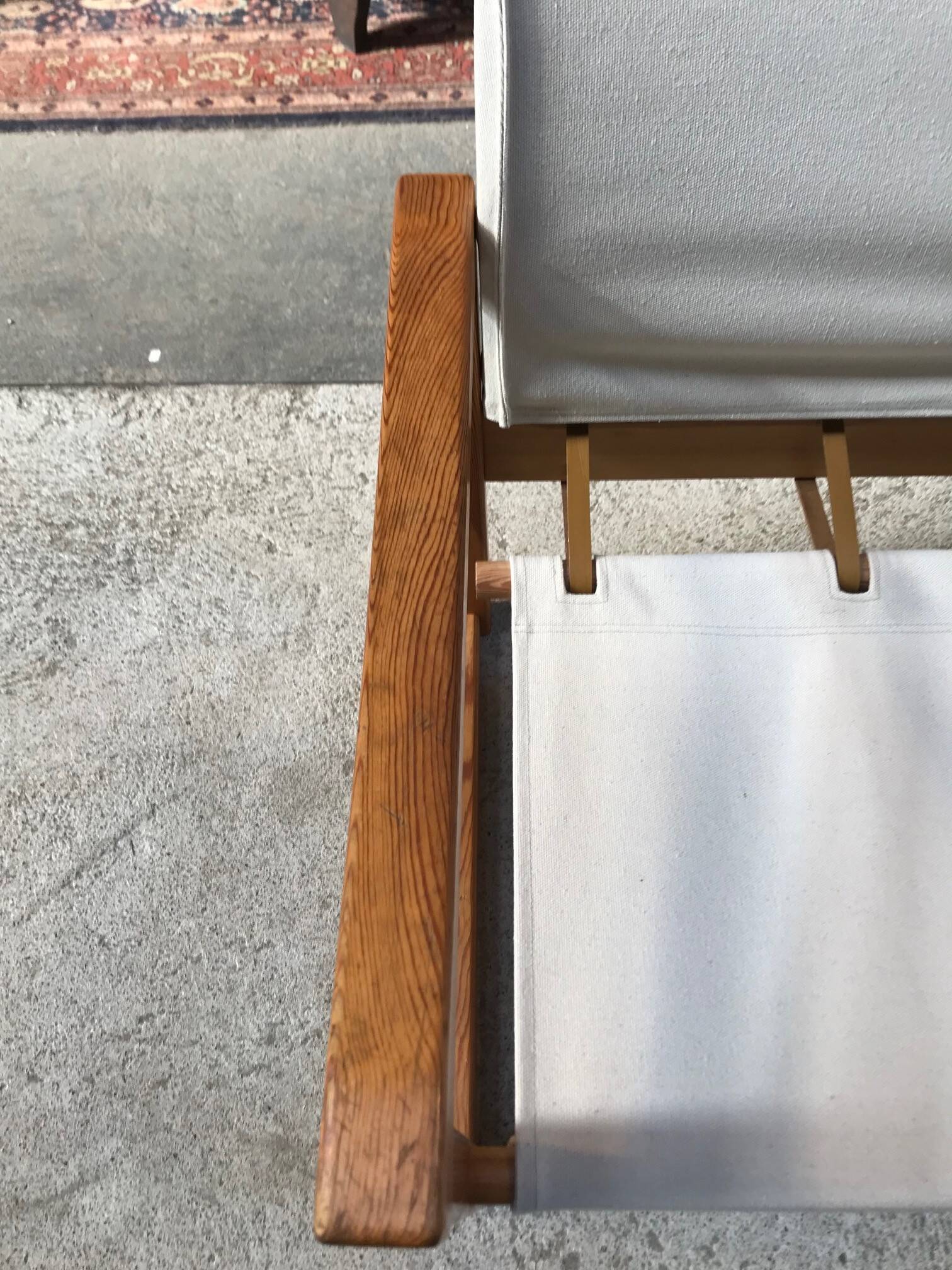 Vintage armchair by Karin Mobring from the 70s, new fabric and straps