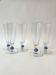 Set of 5 Murano glass glasses, circa 1970.