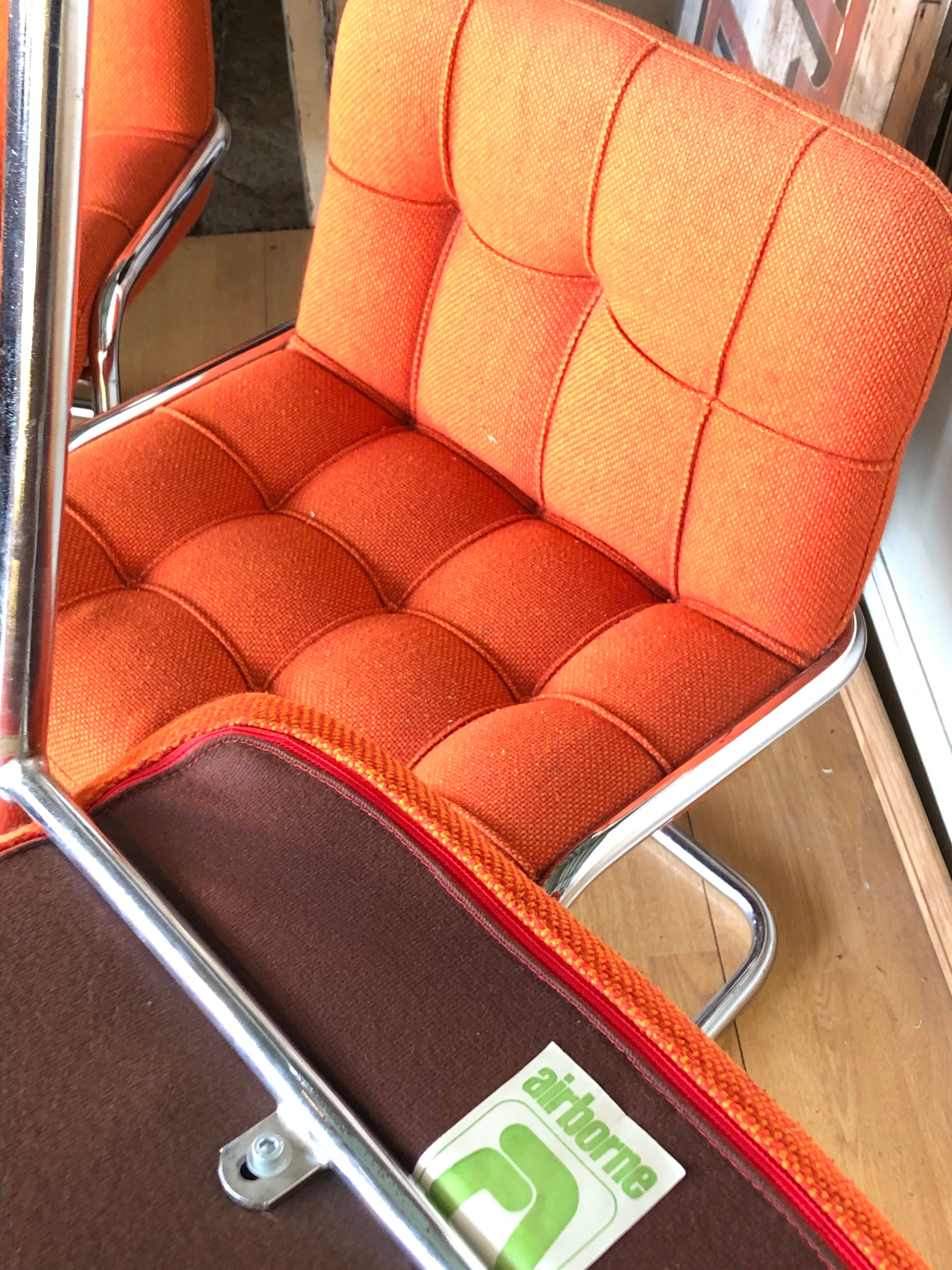 Two armchairs Storm Yves christin, airborne edition