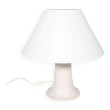 Lampe de table bohémienne années 60/70, tonalités naturelles à reliefs