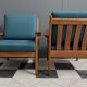 Set Teak Danish chairs by Jull Kristensen 1960s