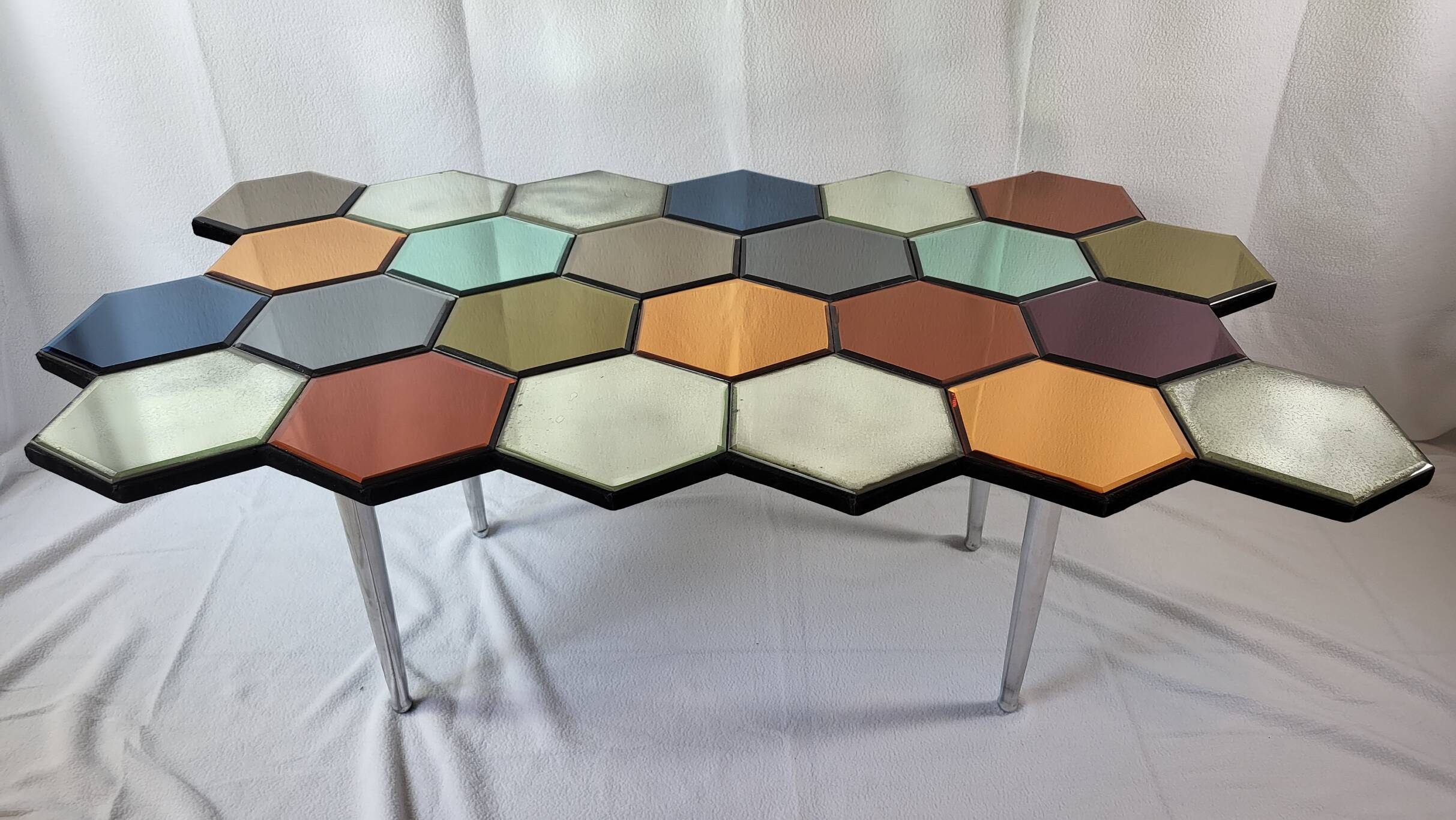 Olivier de Schrijver coffee table "Hexagonal" Ode's Design limited edition