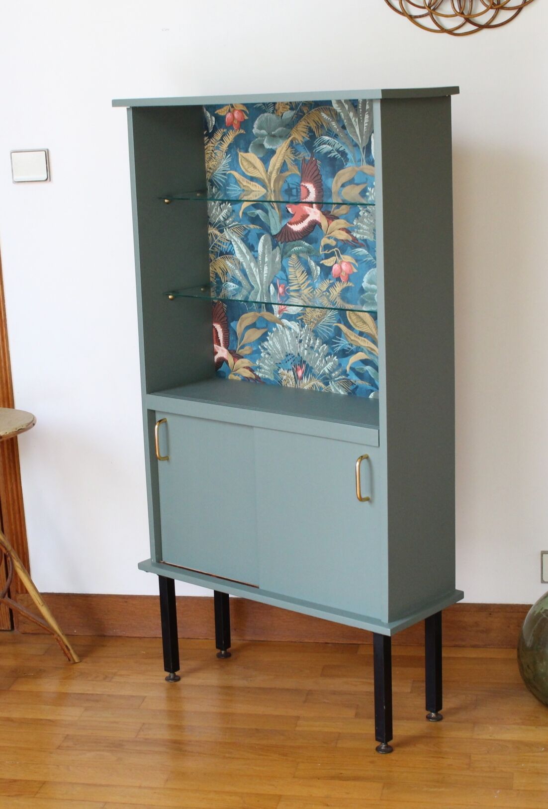 Vintage library from the 60s