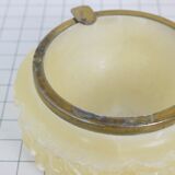 Onyx ashtray / Alabaster