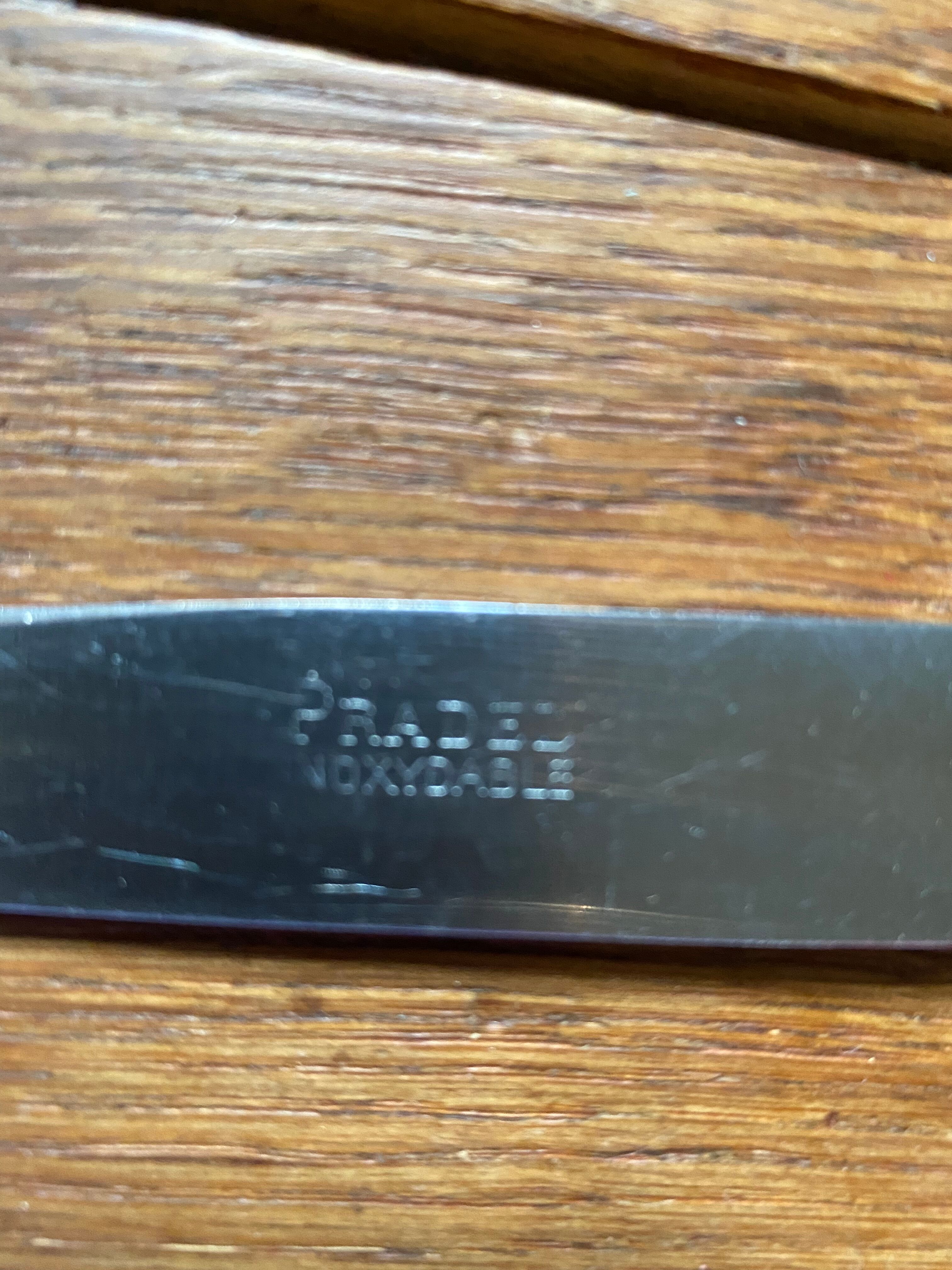 11 Pradel knives art deco style