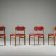 Mid-Century Teak Dining Chairs by Johannes Andersen for Uldum, Set of 4