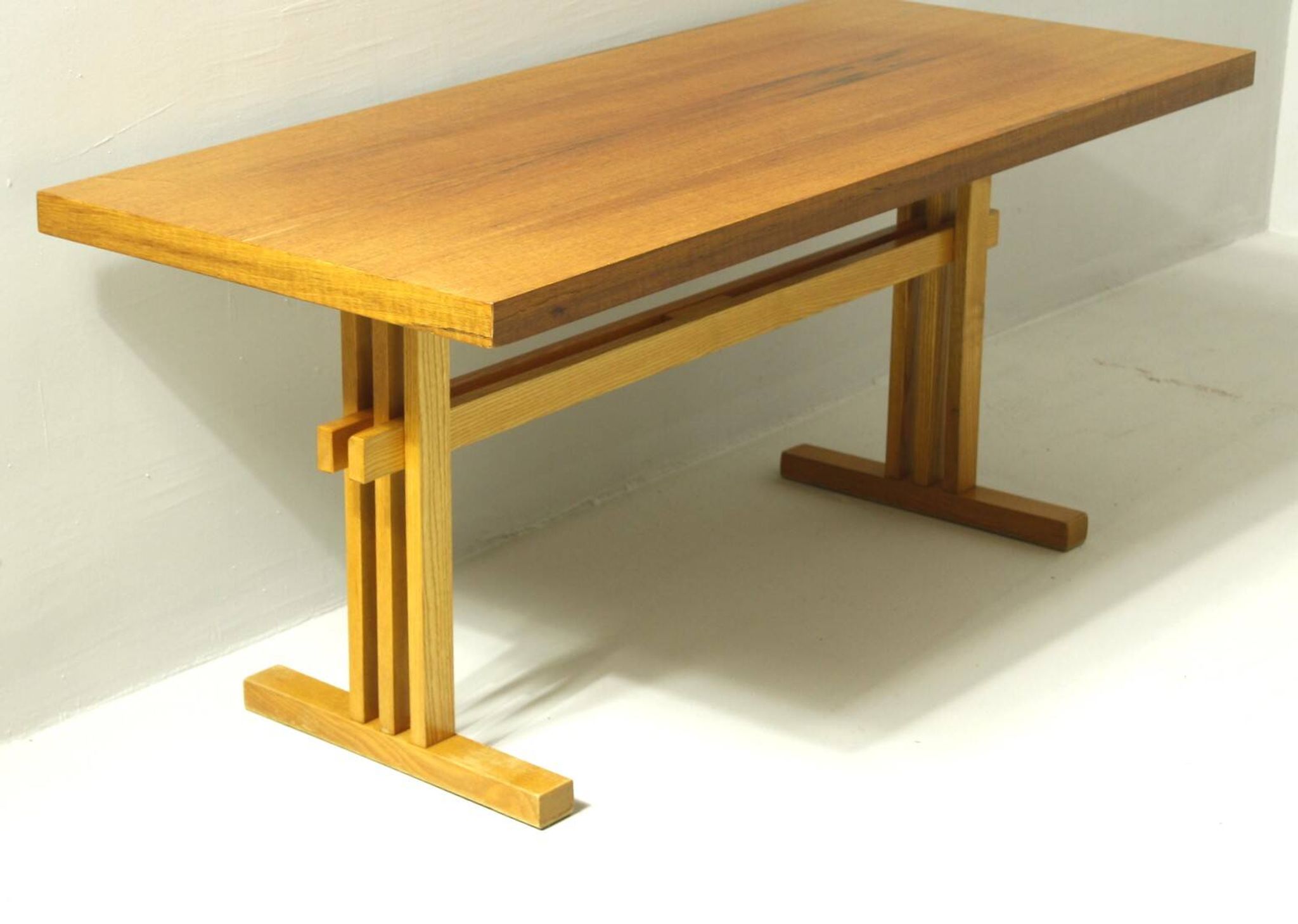 Table basse en bois Shedua des années 1970, Modell Horizon