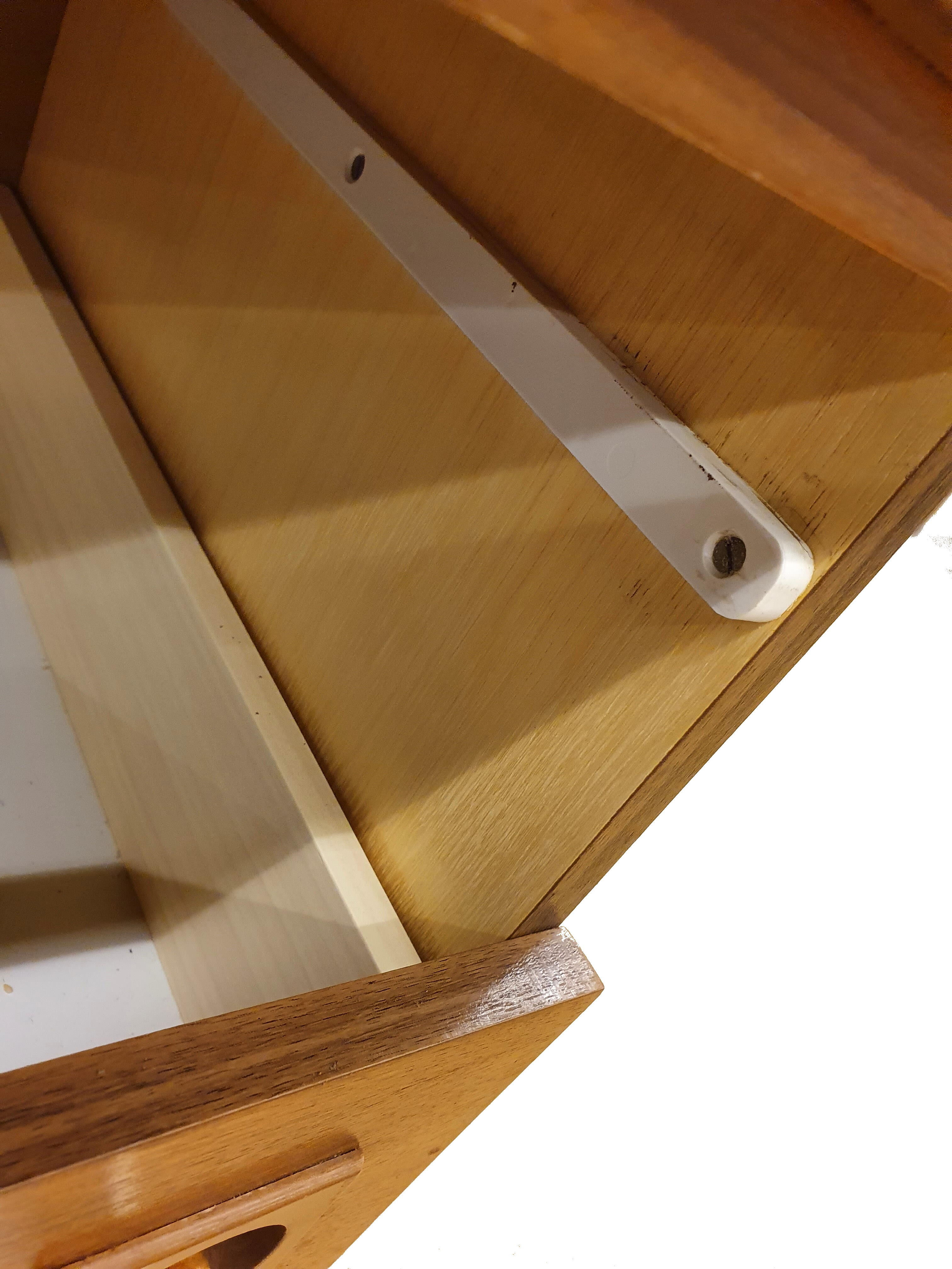 Vintage sideboard with drawers made in the 60s