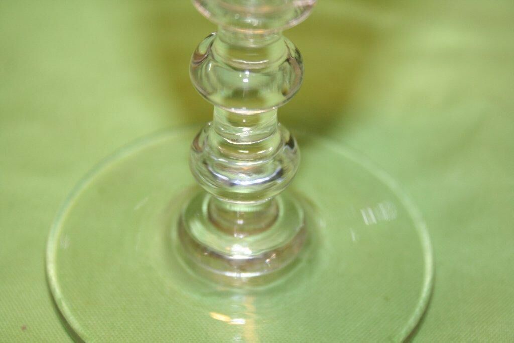 St. louis 6 flutes baccarat has champagne 19th cut sides flat crystal