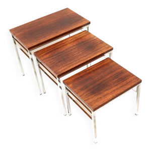 Set de 3 tables d’appoint en