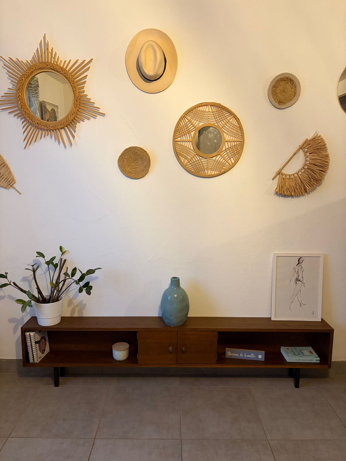 Enfilade basse vintage ( peu profonde )