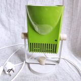 Apple green vintage metal table lamp