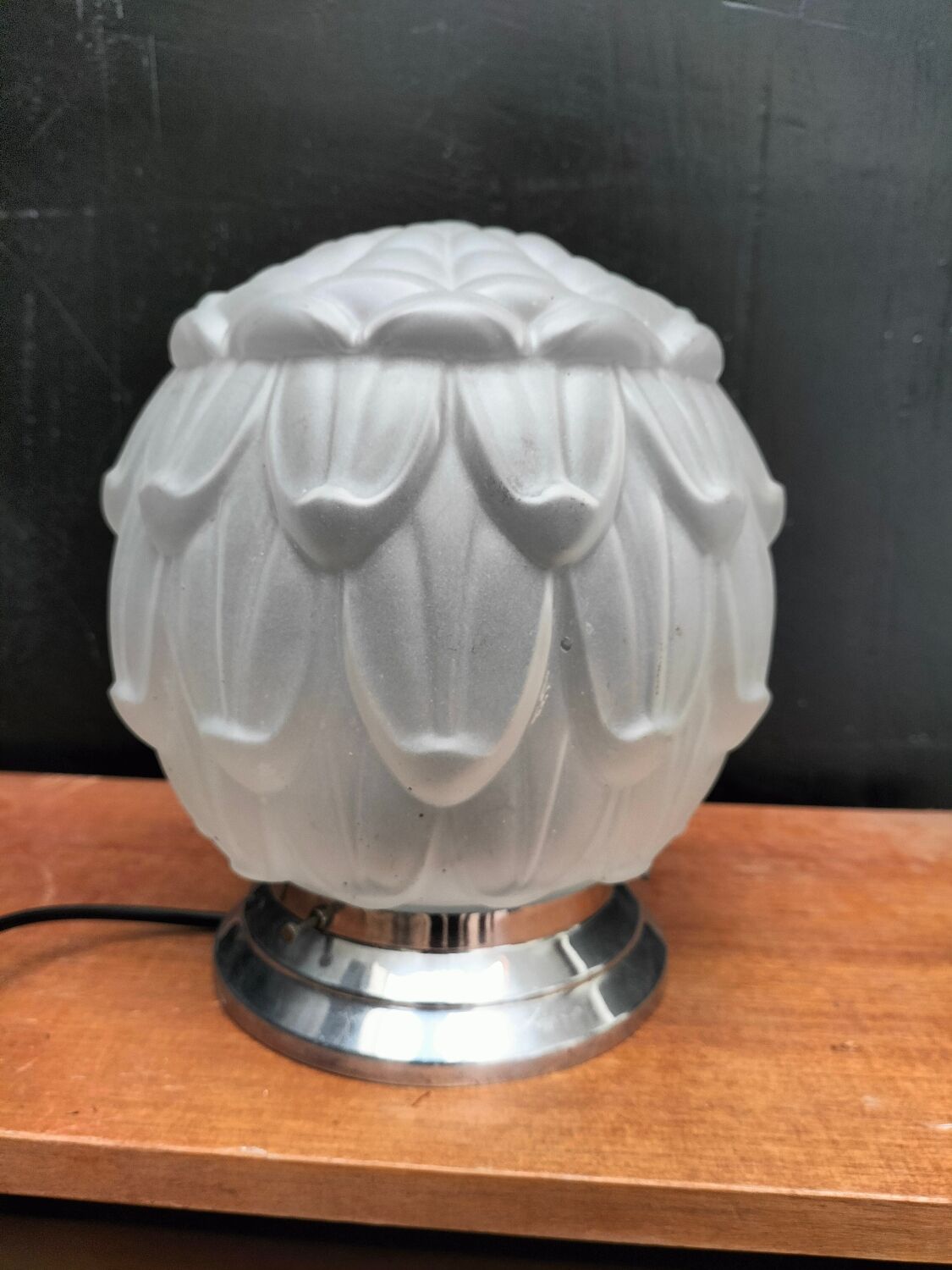 Art Deco ball ceiling light