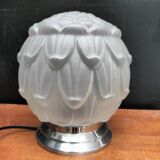 Art Deco ball ceiling light