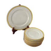 Ancien service à gâteaux porcelaine BRP Limoges