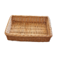 Plateau rectangle osier vintage