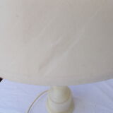 Lamp in albatre