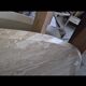 1970s travertine dining table