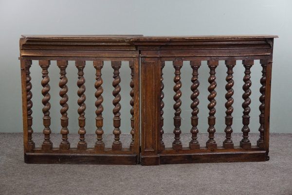 Balustrade d'église anglaise antique