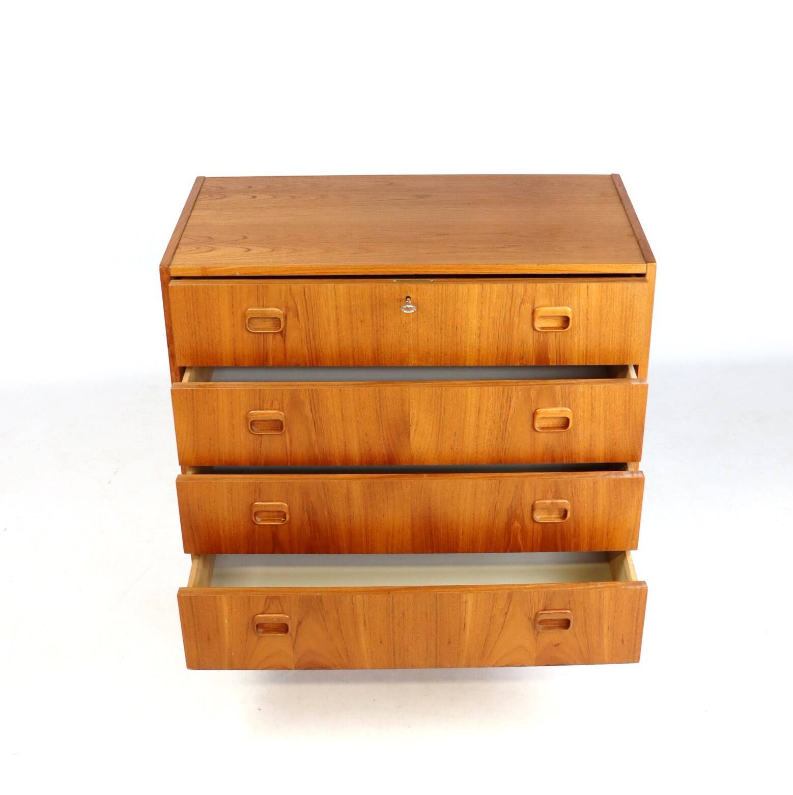 Scandinavian teak chest of drawers