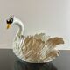 Swan ceramic planter from Bassano, Italy, circa 1970