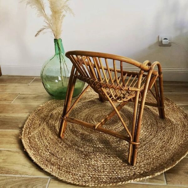 Fauteuil enfant en rotin