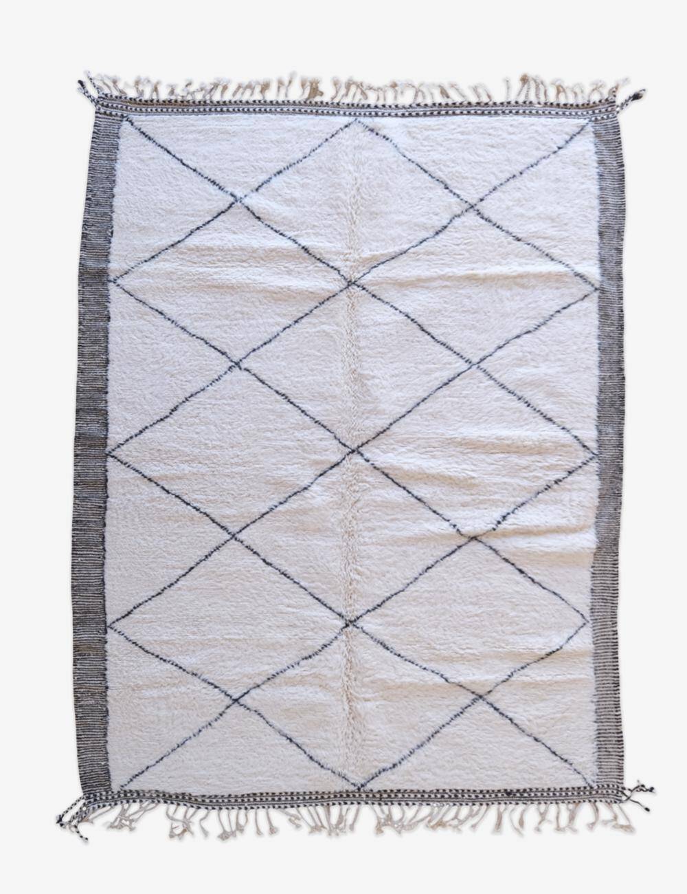 Moroccan Beni Ourain rug - 296 x 217 cm