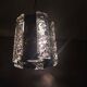 Portuguese Brutalist black cast iron hanging lamp