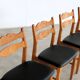 brutalist dining chairs | vintage chairs | 1960s