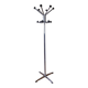 Vintage chrome metal coat rack, 70s-80s
